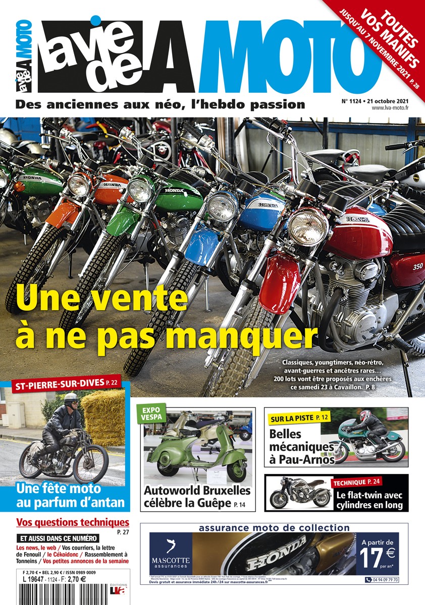 La Vie de la Moto n° 1124 du 21/10/2021