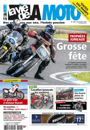 La Vie de la Moto n° 1128 du 18/11/2021