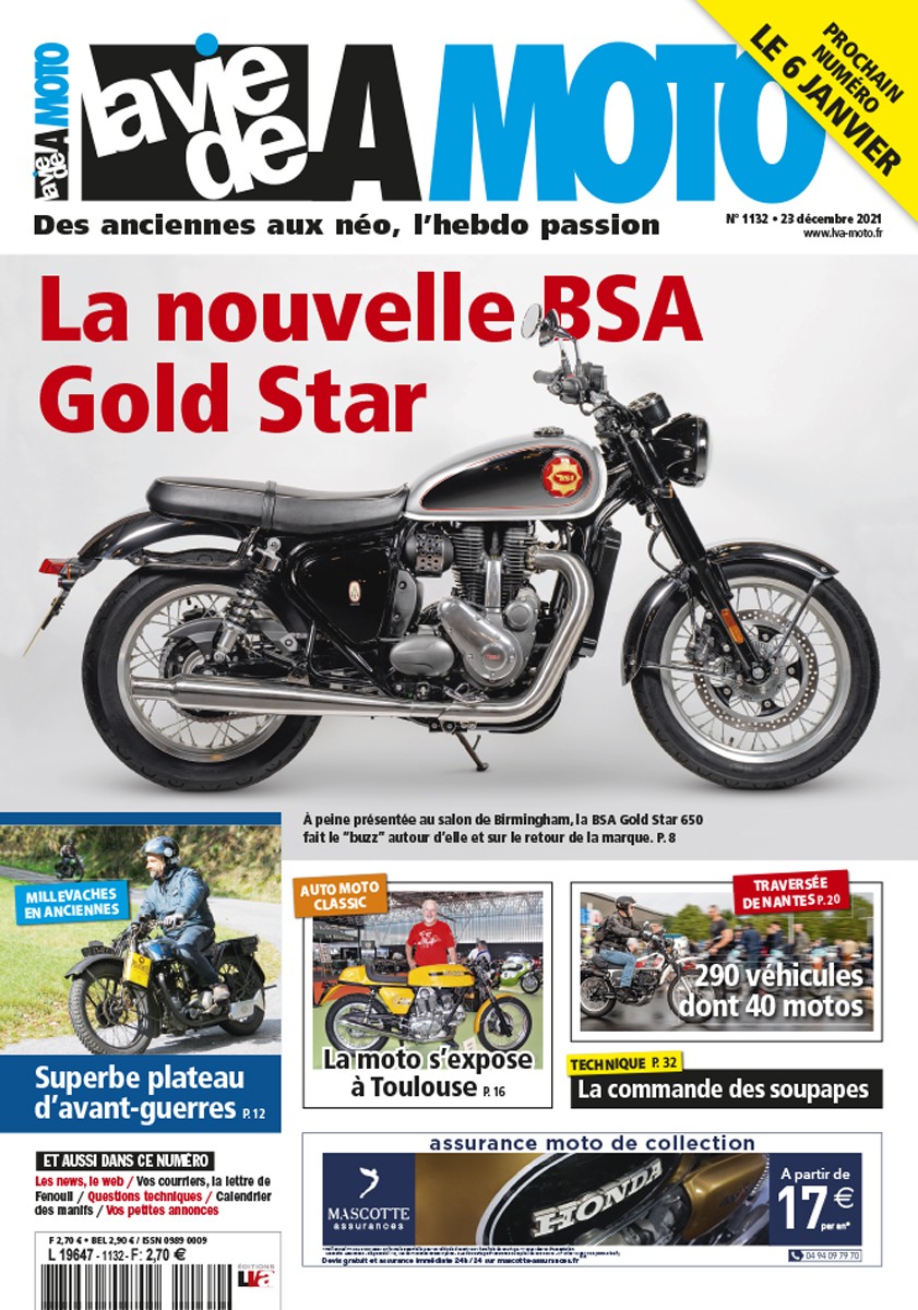 La Vie de la Moto n° 1132 du 23/12/2021