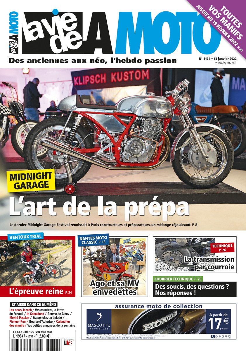 La Vie de la Moto n° 1134 du 13/01/2022