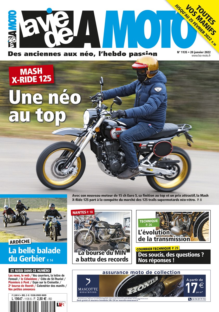 La Vie de la Moto n° 1135 du 20/01/2022