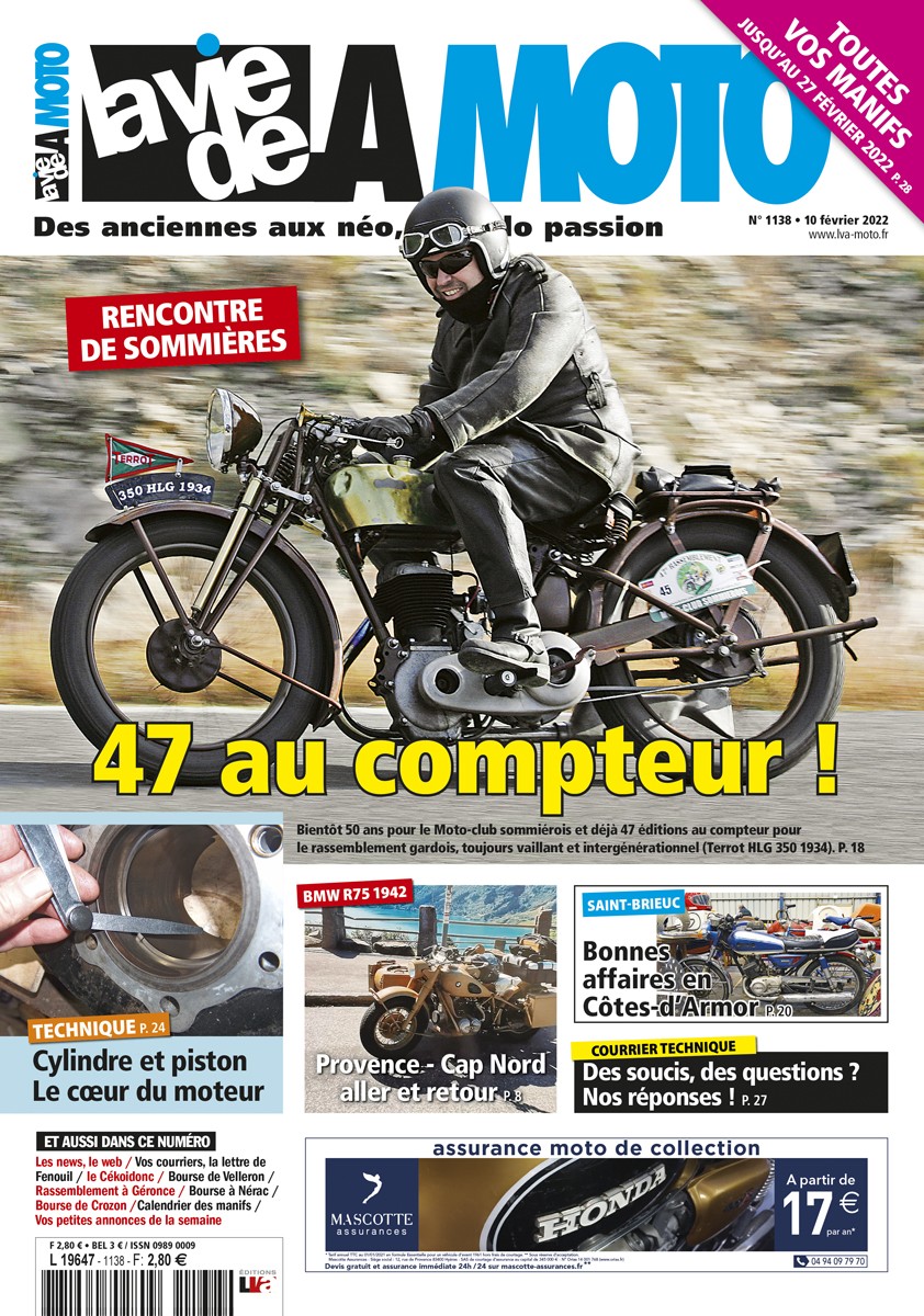 La Vie de la Moto n° 1138 du 10/02/2022