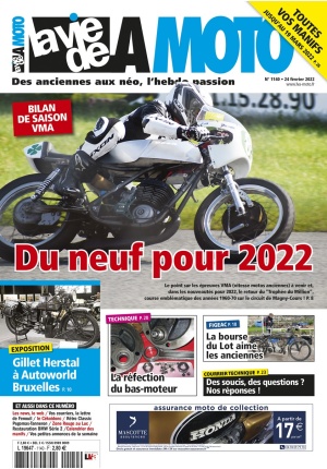 La Vie de la Moto n° 1140 du 24/02/2022