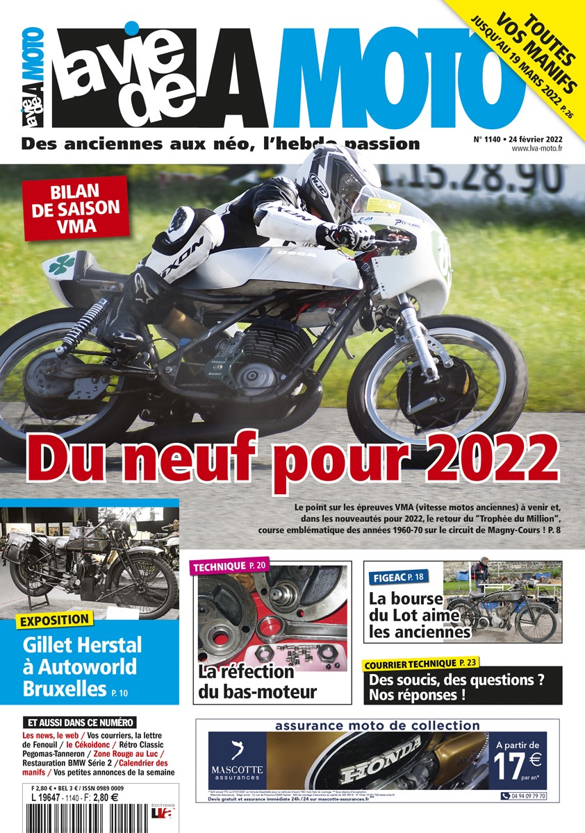 La Vie de la Moto n° 1140 du 24/02/2022