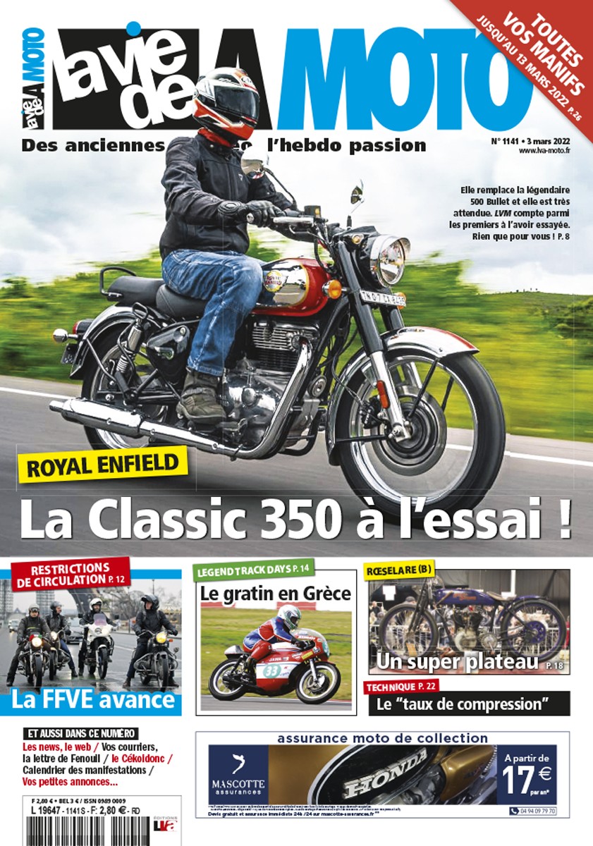 La Vie de la Moto n° 1141 du 03/03/2022