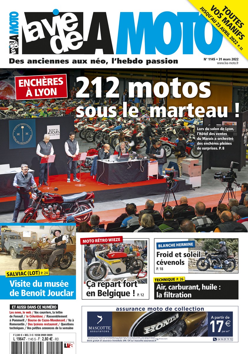 La Vie de la Moto n° 1145 du 31/03/2022