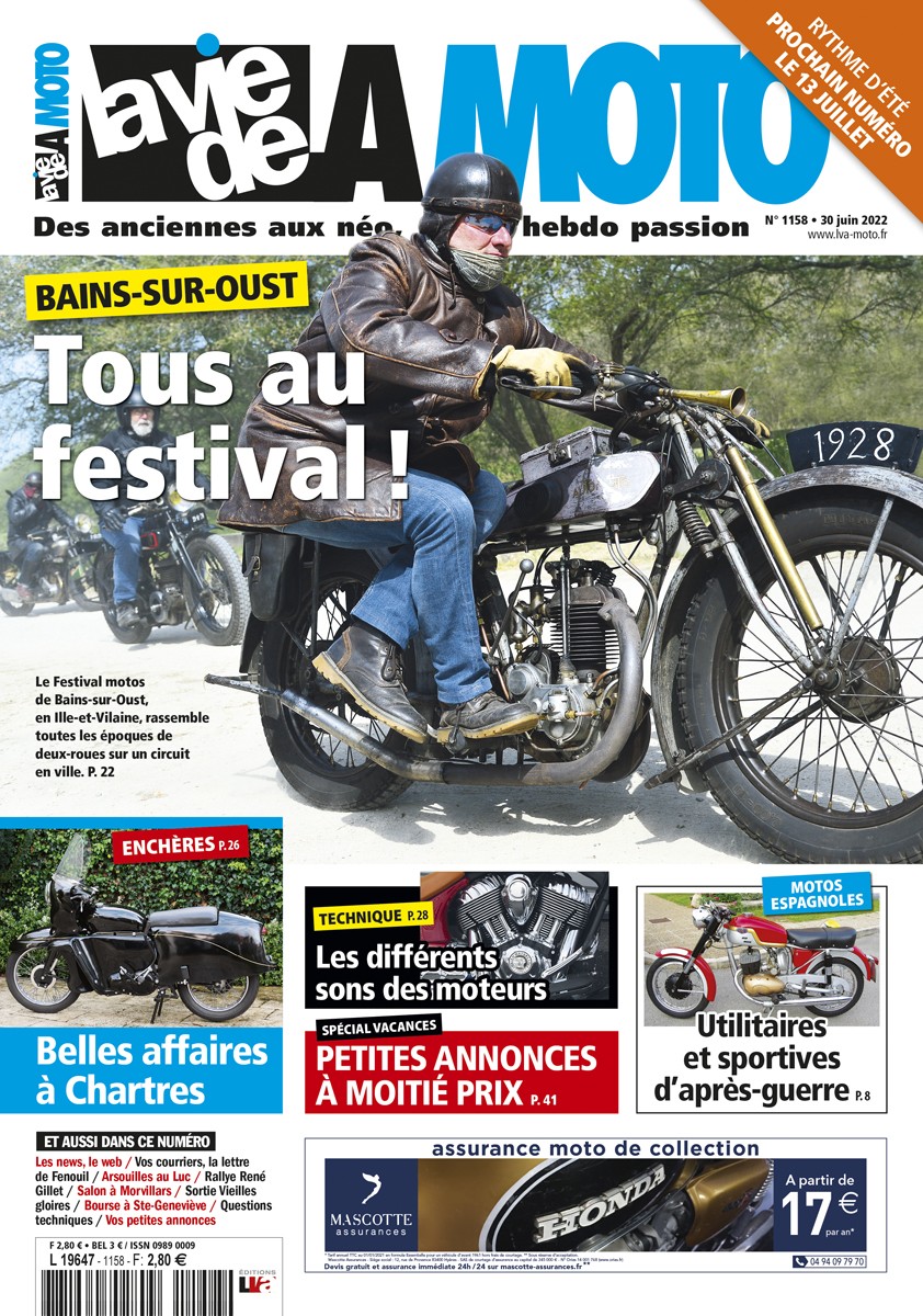 La Vie de la Moto n° 1158 du 30/06/2022