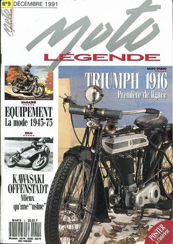 Moto légende n° 9 du 15/11/1991