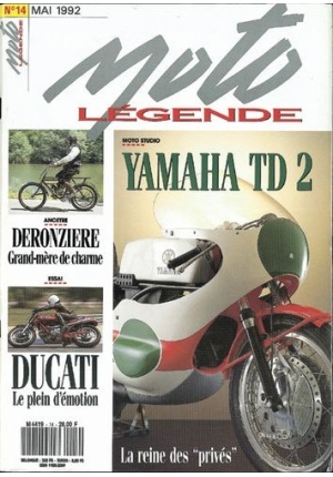 Moto légende n° 14 du 15/04/1992