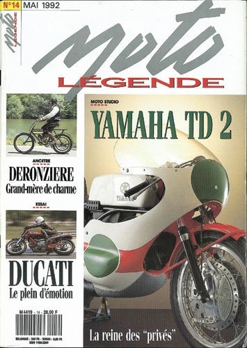 Moto légende n° 14 du 15/04/1992