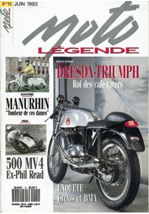 Moto légende n° 15 du 15/05/1992