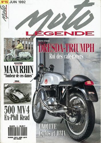 Moto légende n° 15 du 15/05/1992