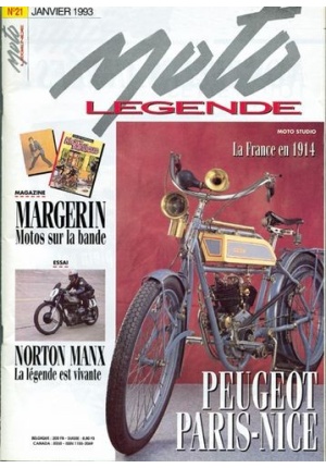 Moto légende n° 21 du 15/12/1992