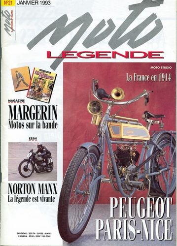 Moto légende n° 21 du 15/12/1992