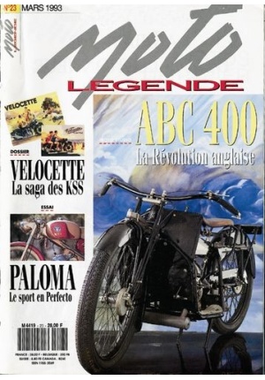 Moto légende n° 23 du 15/02/1993