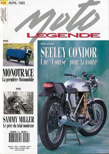 Moto légende n° 24 du 15/03/1993