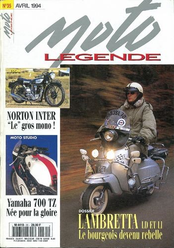Moto légende n° 35 du 15/03/1994