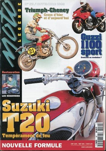 Moto légende n° 52 du 15/10/1995