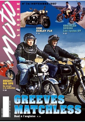 Moto légende n° 74 du 15/10/1997