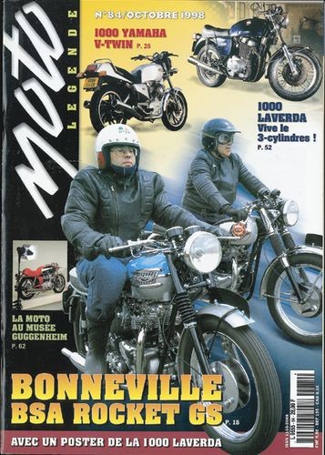 Moto légende n° 84 du 15/09/1998