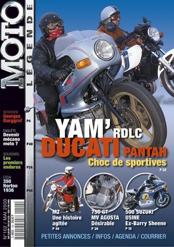 Moto légende n° 102 du 15/04/2000