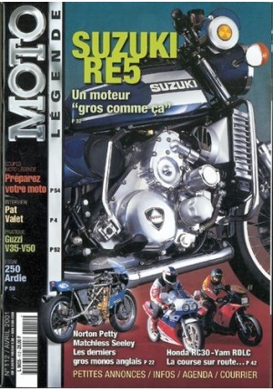 Moto légende n° 112 du 15/03/2001