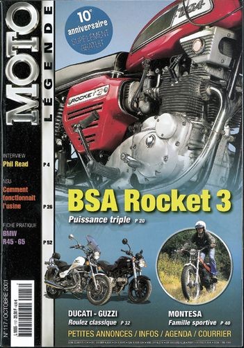 Moto légende n° 117 du 15/09/2001