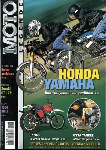 Moto légende n° 118 du 15/10/2001