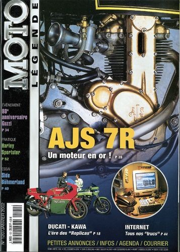 Moto légende n° 120 du 15/12/2001