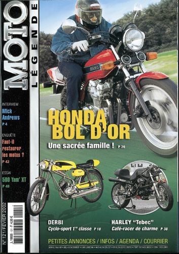 Moto légende n° 121 du 15/01/2002