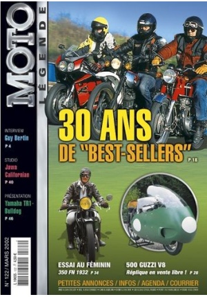 Moto légende n° 122 du 15/02/2002