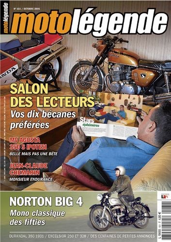 Moto légende n° 161 du 15/09/2005