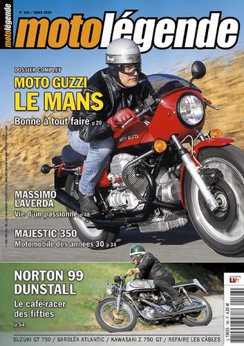 Moto légende n° 166 du 15/02/2006