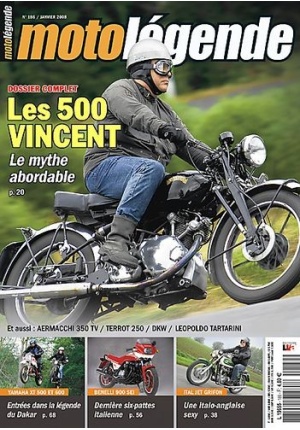 Moto Légende n° 186 du 15/01/2008