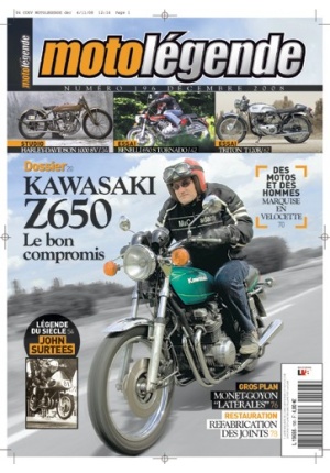 Moto Légende n° 196 du 15/12/2008