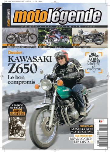 Moto Légende n° 196 du 15/12/2008