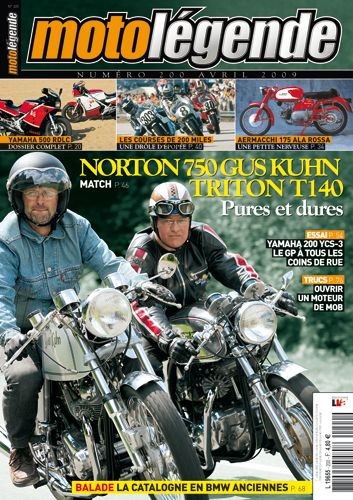 Moto Légende n° 200 du 15/04/2009
