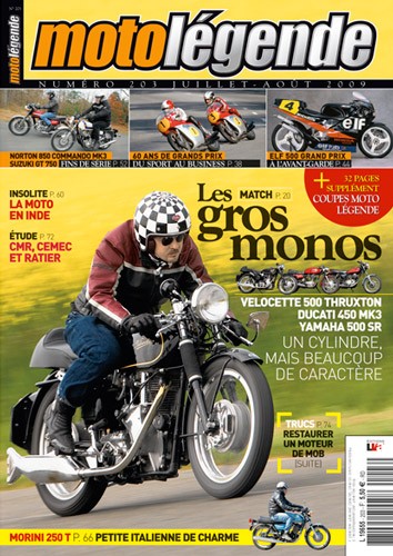 Moto Légende n° 203 du 15/08/2009