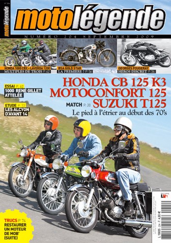 Moto Légende n° 204 du 15/09/2009