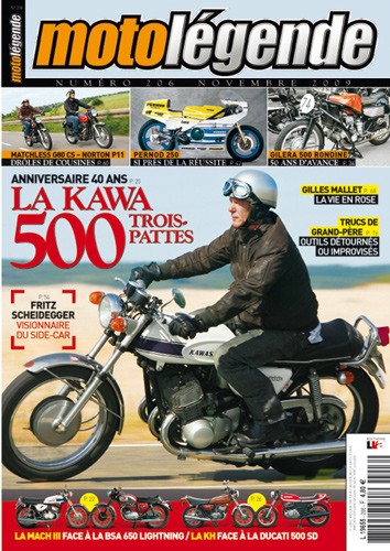 Moto Légende n° 206 du 15/11/2009