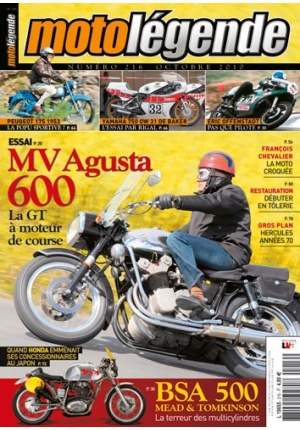 Moto Légende n° 216 du 01/10/2010