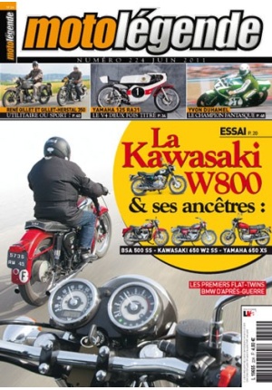 Moto Légende n° 224 du 01/06/2011