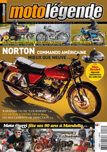 Moto Légende n° 228 du 01/11/2011