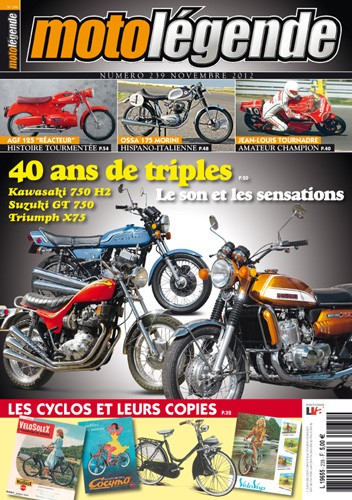 Moto Légende n° 239 du 01/11/2012