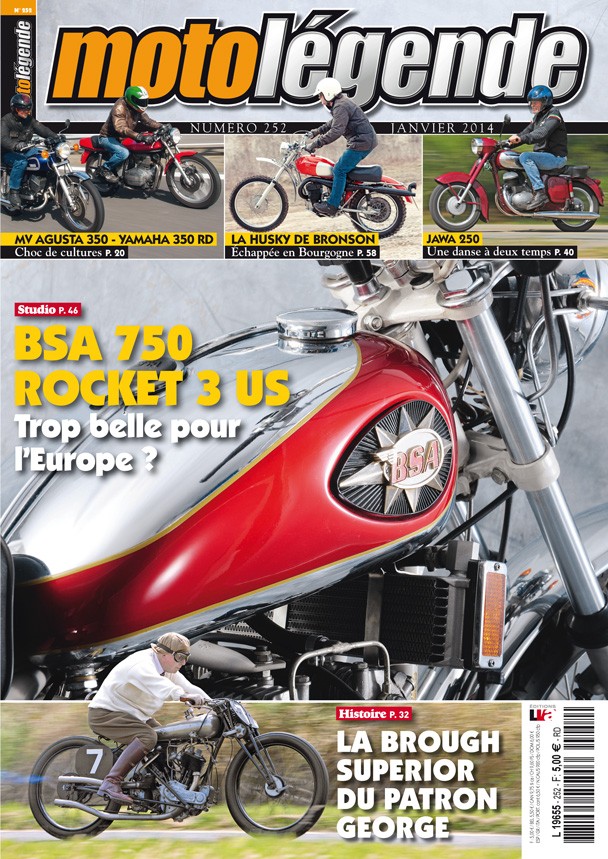 Moto Légende n° 252 du 01/01/2014