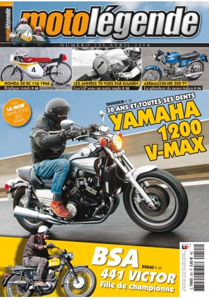 Moto Légende n° 255 du 01/04/2014