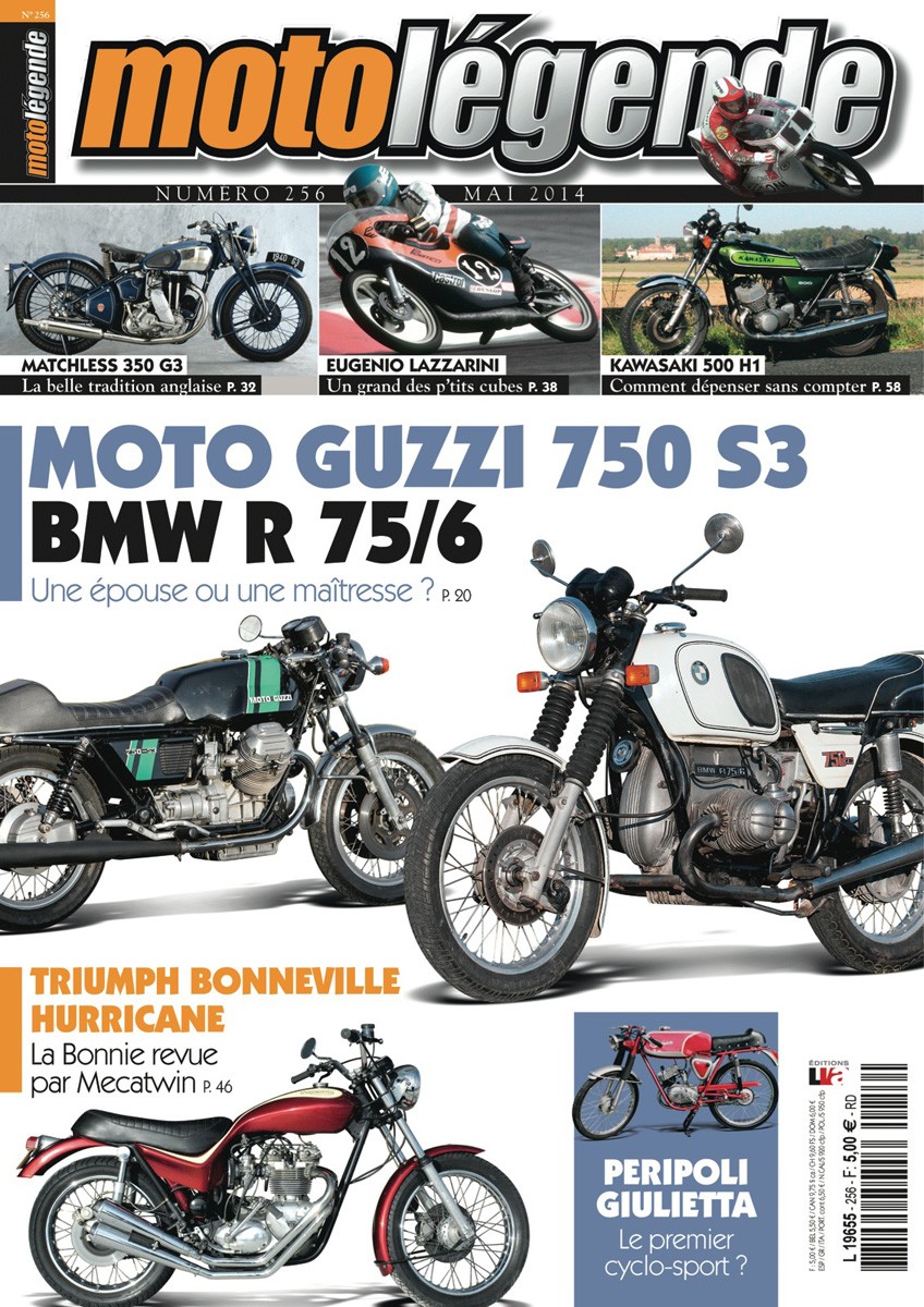 Moto Légende n° 256 du 01/05/2014