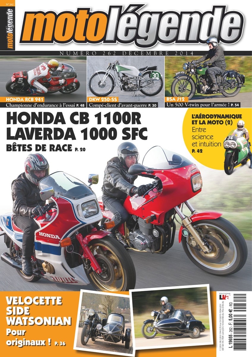 Moto Légende n° 262 du 01/12/2014