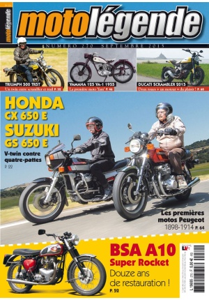 Moto Légende n° 270 du 01/09/2015