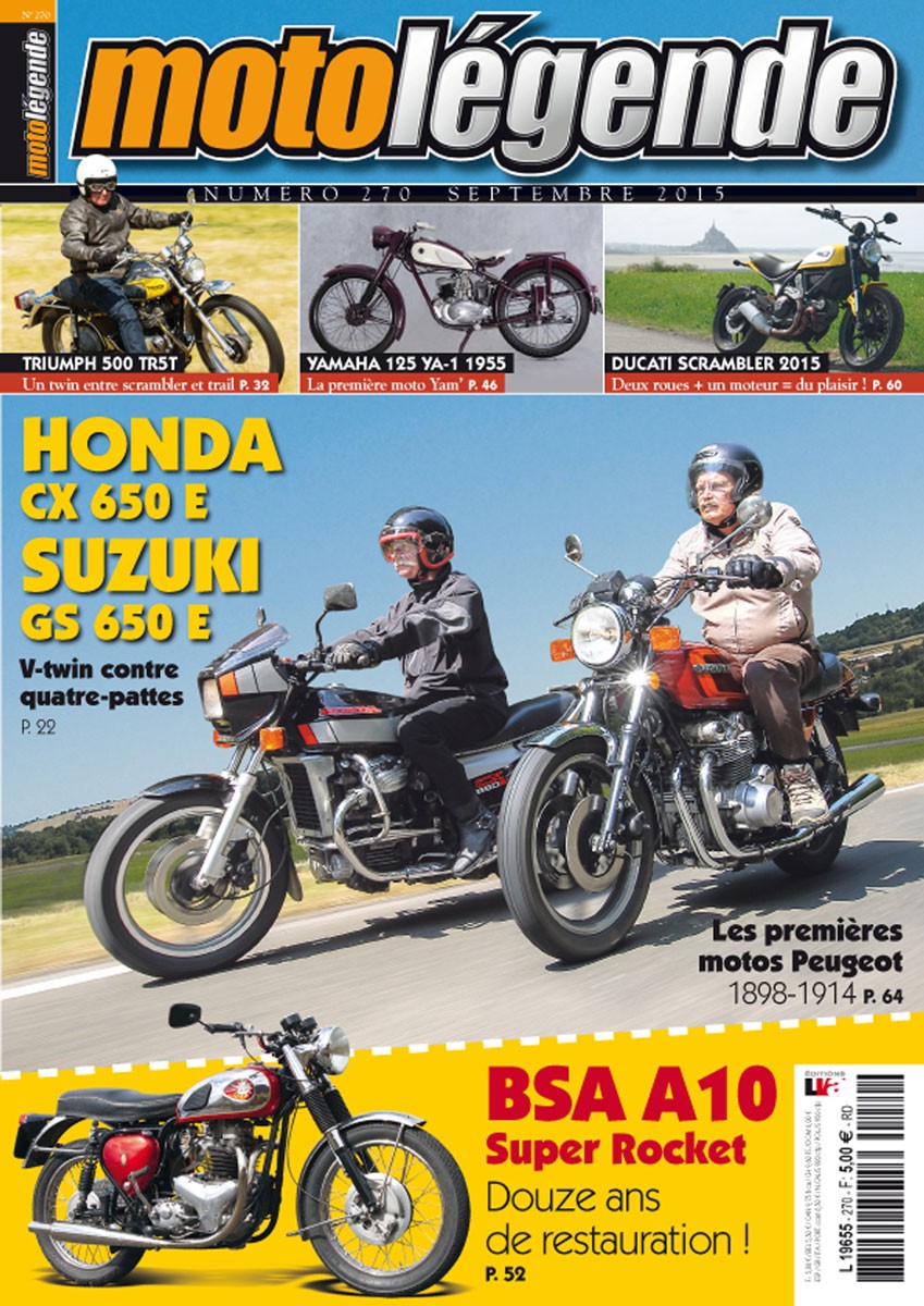 Moto Légende n° 270 du 01/09/2015